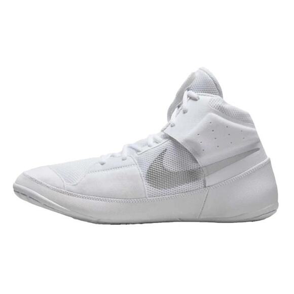 NWT Nike Men\'s Fury Wrestling Shoes, White -SZ 10.5 main image 4